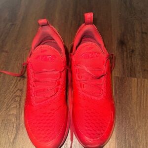 Nike Red Athletic Shoes
